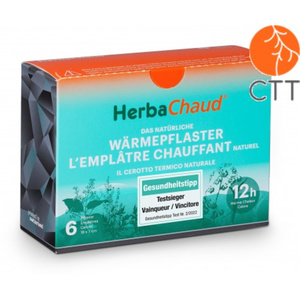 HerbaChaud, das natürliche Wärmepflaster, Box à 6 Pflaster