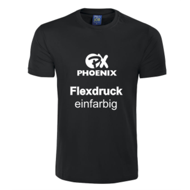 Flexfolien-Druck einfarbig ab 10 Stk.