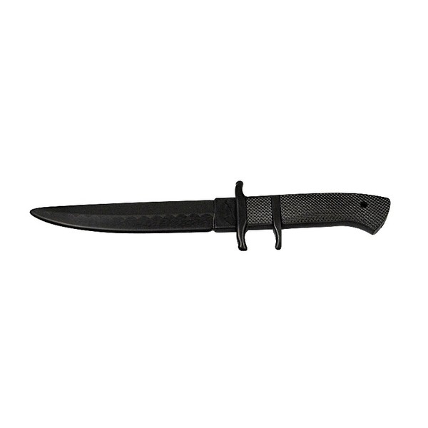 Gummimesser COMMANDO schwarz