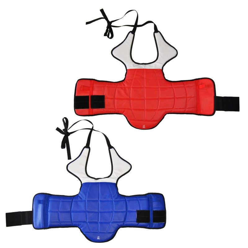 Abverkauf - Taekwondo-Weste blau-rot