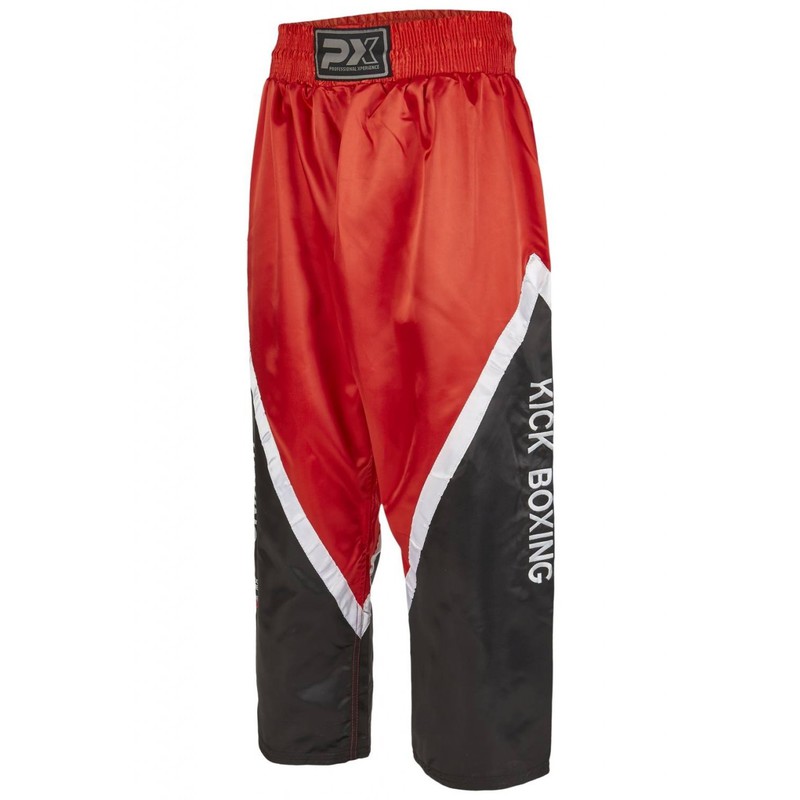 BUDO`s FINEST Kickboxhose schwarz-rot-weiss