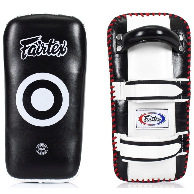 FAIRTEX KPLC2 Thaipratzen | Pao Leder s|w, Paarweise