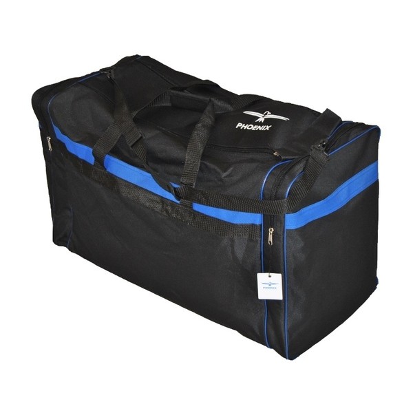 Sporttasche schwarz-blau - Einzelstück