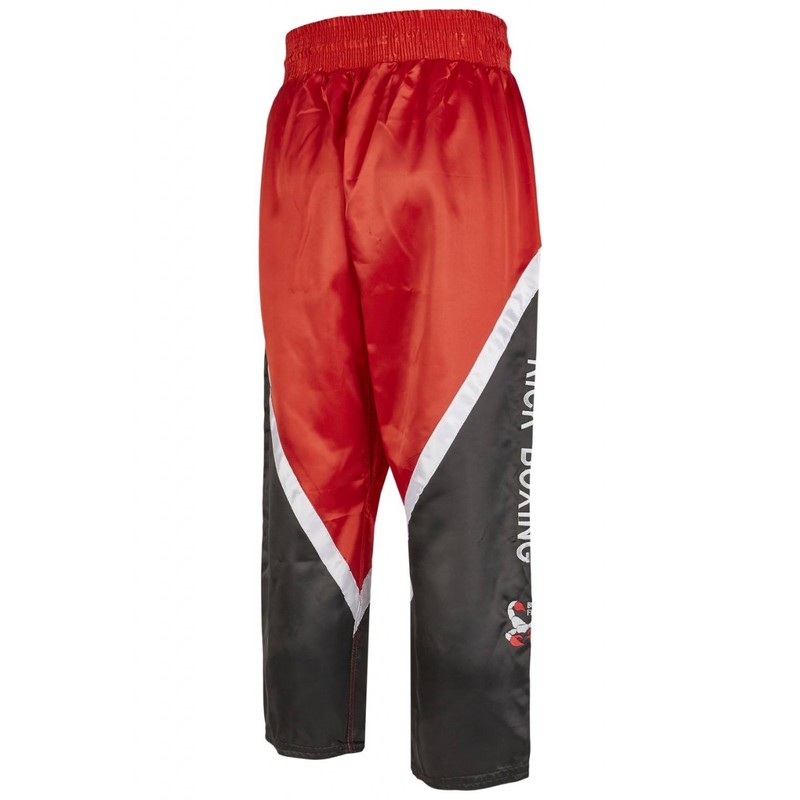 BUDO`s FINEST Kickboxhose schwarz-rot-weiss