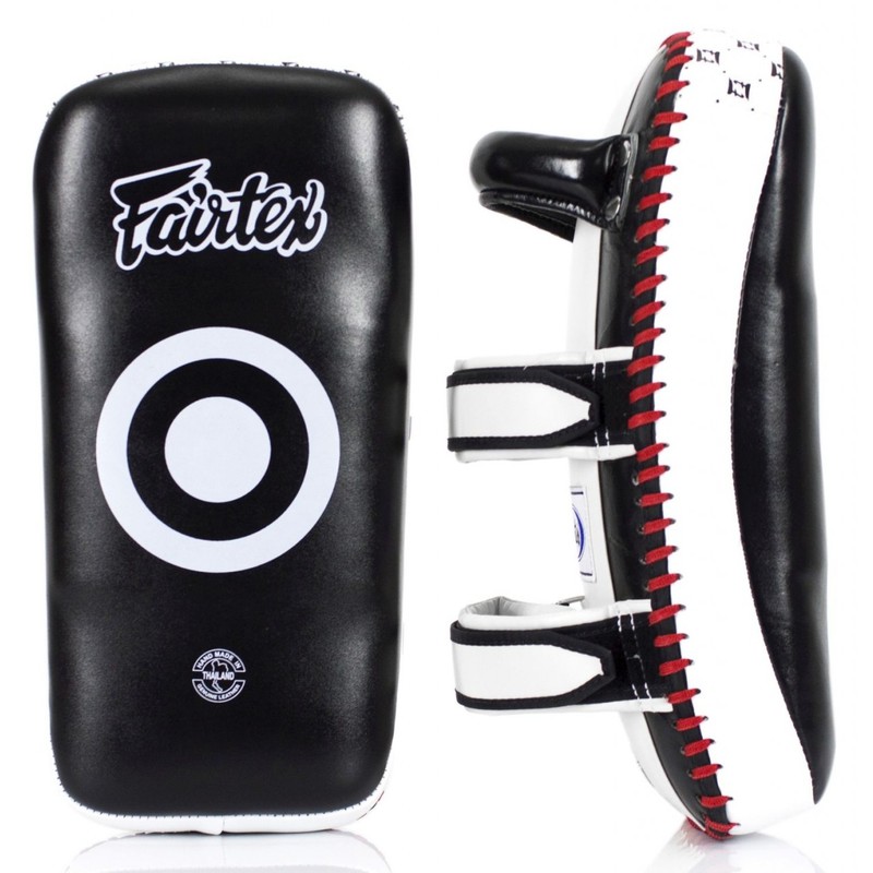 FAIRTEX KPLC2 Thaipratzen | Pao Leder s|w, Paarweise