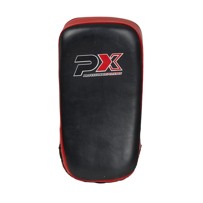 PX Thai pad, Echtleder, Paarweise, schwarz-rot