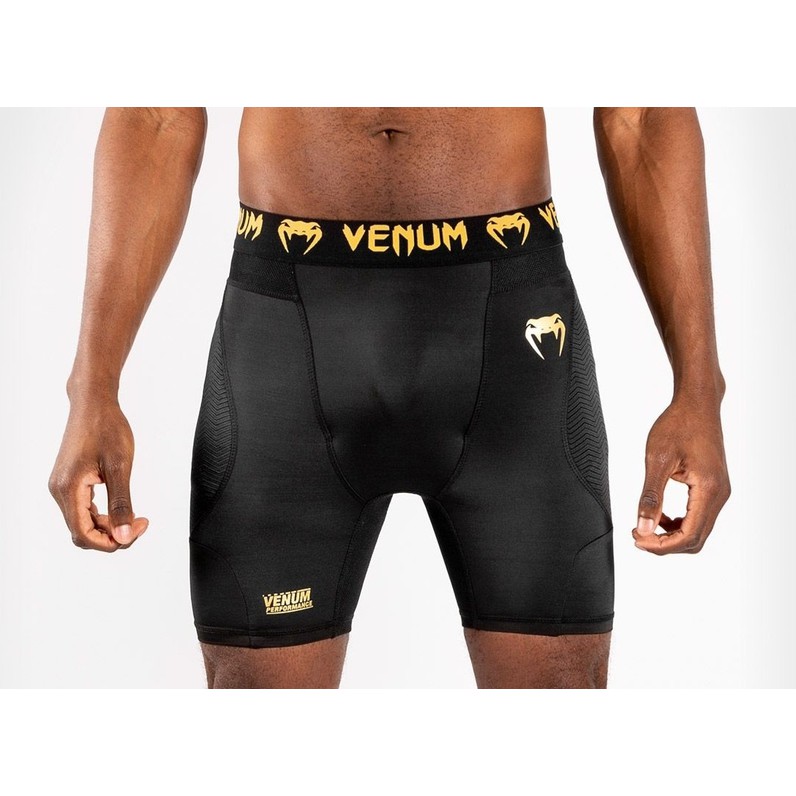 Venum G-Fit Compression Shorts schwarz|gold