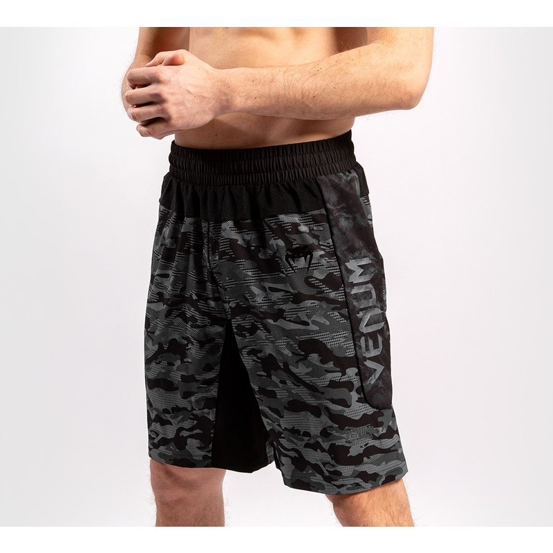 Venum Defender Training Shorts dark camo