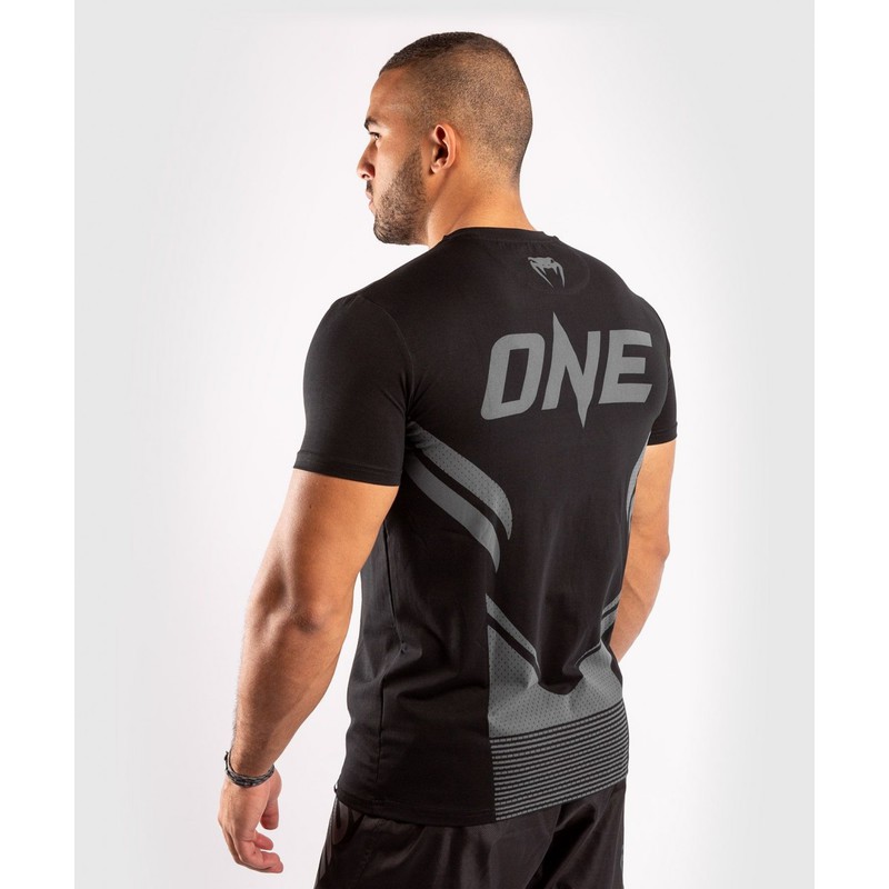 Venum ONE FC2 T-Shirt - Black-Black