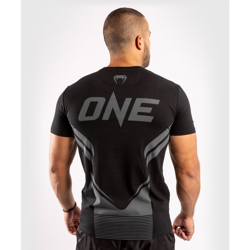 Venum ONE FC2 T-Shirt - Black-Black