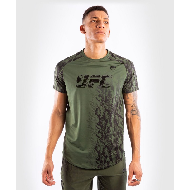 Venum UFC Fight Week Dry Tech Shirt - Khaki