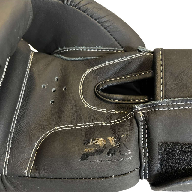 PX BOXHANDSCHUHE CONTEST LEDER SCHWARZ