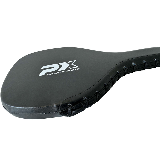 PX Legacy Boxing Paddle, PU, Paar, schwarz - Harte Fläche