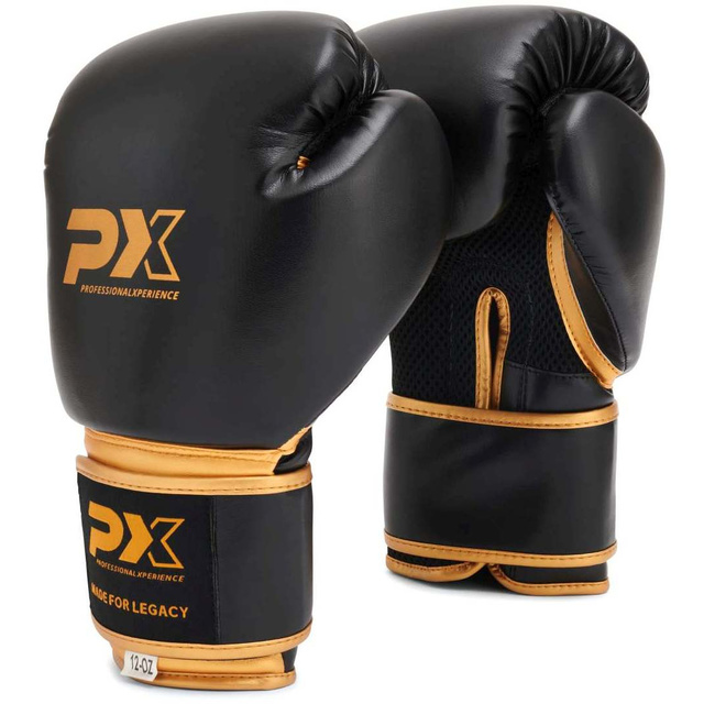 Boxhandschuhe von PX Legacy aus Kunstleder.