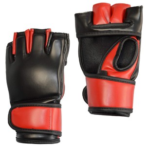 MMA-Handschutz PU schwarz-rot