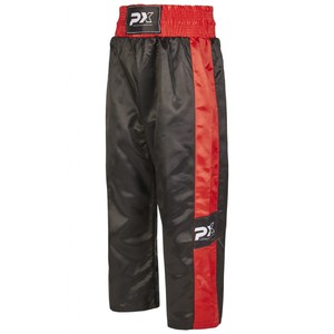 PX Kickboxhose TOPFIGHT, schwarz-rot