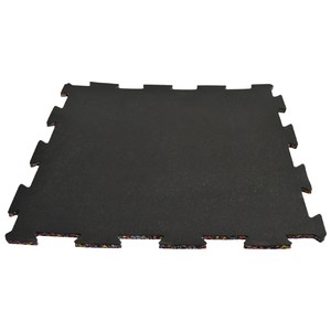 Gummimatte schwarz 50 x 50 x 1cm