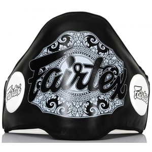 FAIRTEX Trainer Bauchpratze Leder schwarz