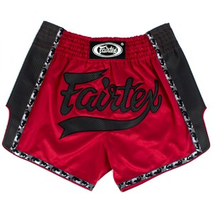 FAIRTEX Thai Shorts rot-schwarz BS1703