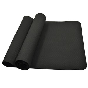 Yoga Matte schwarz 183 x 61 x 0,4cm