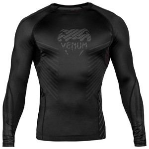 Venum xPLASMAx Rashguard - Long Sleeves - schwarz