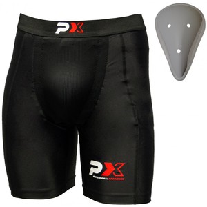 PX Compression Shorts m. Tiefschutz