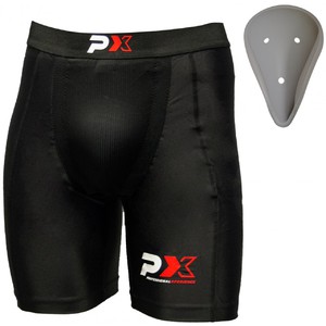 PX Compression Shorts + Tiefschutz - Einzelstücke