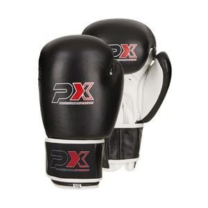 PX PX Boxhandschuhe schwarz-weiß Leder