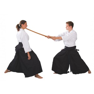 Hakama Kendo & Aikido schwarz