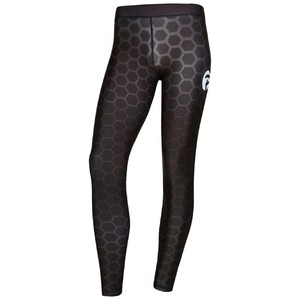 PX Damen Leggings, schw-grau, lang
