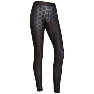 PX Damen Leggings, schw-grau, lang