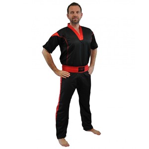 PX Pointfighting Anzug, schwarz-rot