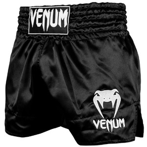 Venum Classic Thai Shorts - Black-white