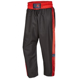 PX Satinhose CONTACT, schwarz-rot