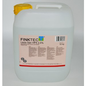 Desinfektionsmittel Lacto San HPX 2,5% Kanister 10 L |unbedingt Anwendungshinweise lesen