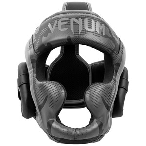 Venum Elite Headgear - Black-Dark Camo