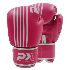 PX Boxhandschuhe SPARRING, PU pink-weiss
