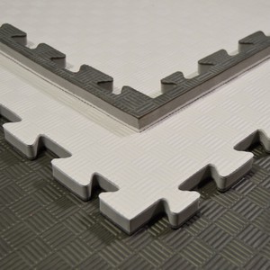 Kampfsportmatten schwarz-grau 100x100x 2cm