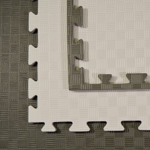 Kampfsportmatten schwarz-grau 100x100x 2cm