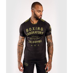 Venum Boxing Lab Dry Tech Shirt - black-khaki