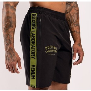Venum Boxing Lab Fightshorts - black-khaki