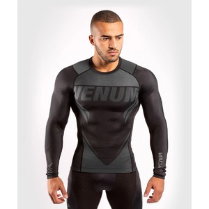 Venum ONE FC2 Rashguard Long Sleeves Black-Black