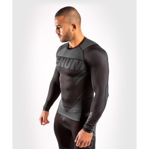 Venum ONE FC2 Rashguard Long Sleeves Black-Black