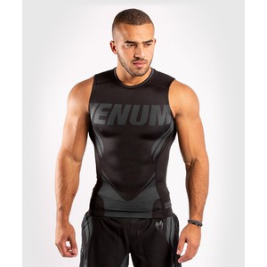 Venum ONE FC2 Rashguard Sleeveless Black | Black
