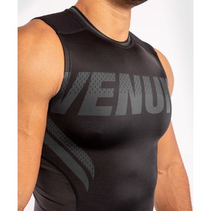 Venum ONE FC2 Rashguard Sleeveless Black | Black