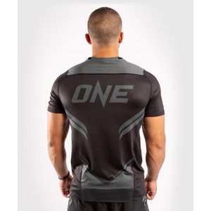 Venum ONE FC2 Dry Tech Shirt - Black-Black