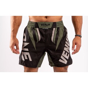 Venum ONE FC2 Fightshorts - Black-Khaki
