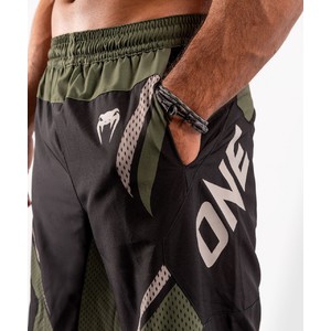 Venum ONE FC2 Training Shorts Black-Khaki