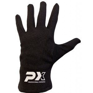 PX Box-Innenhandschuhe mit Fingern, schwarz