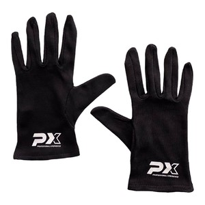 PX Box-Innenhandschuhe mit Fingern, schwarz